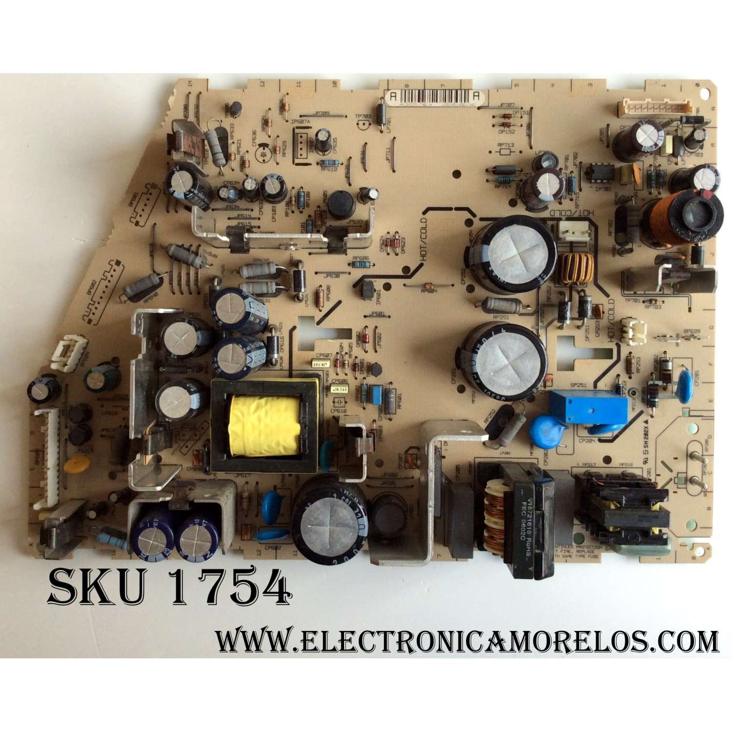 FUENTE DE PODER / RCA 270657 / 270657R / SCL_1643407B / CLS_1643408B / SM202X / ACIN33X-740 H / MODELOS HD50LPW175YX1 / HD50LPW175YX7 